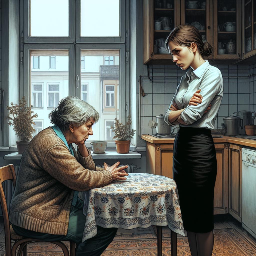 «Вы правда думаете, что я просто так отдам вам свою квартиру?» — твёрдо ответила Галина Павловна, осознавая, что терять больше нечего