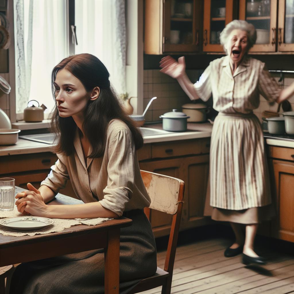 «Сереженька, я котлеты сделала, как ты любишь» — с напряжением произнесла свекровь, заставляя Ирину сжать губы от злости и молчать о своих жертвах.