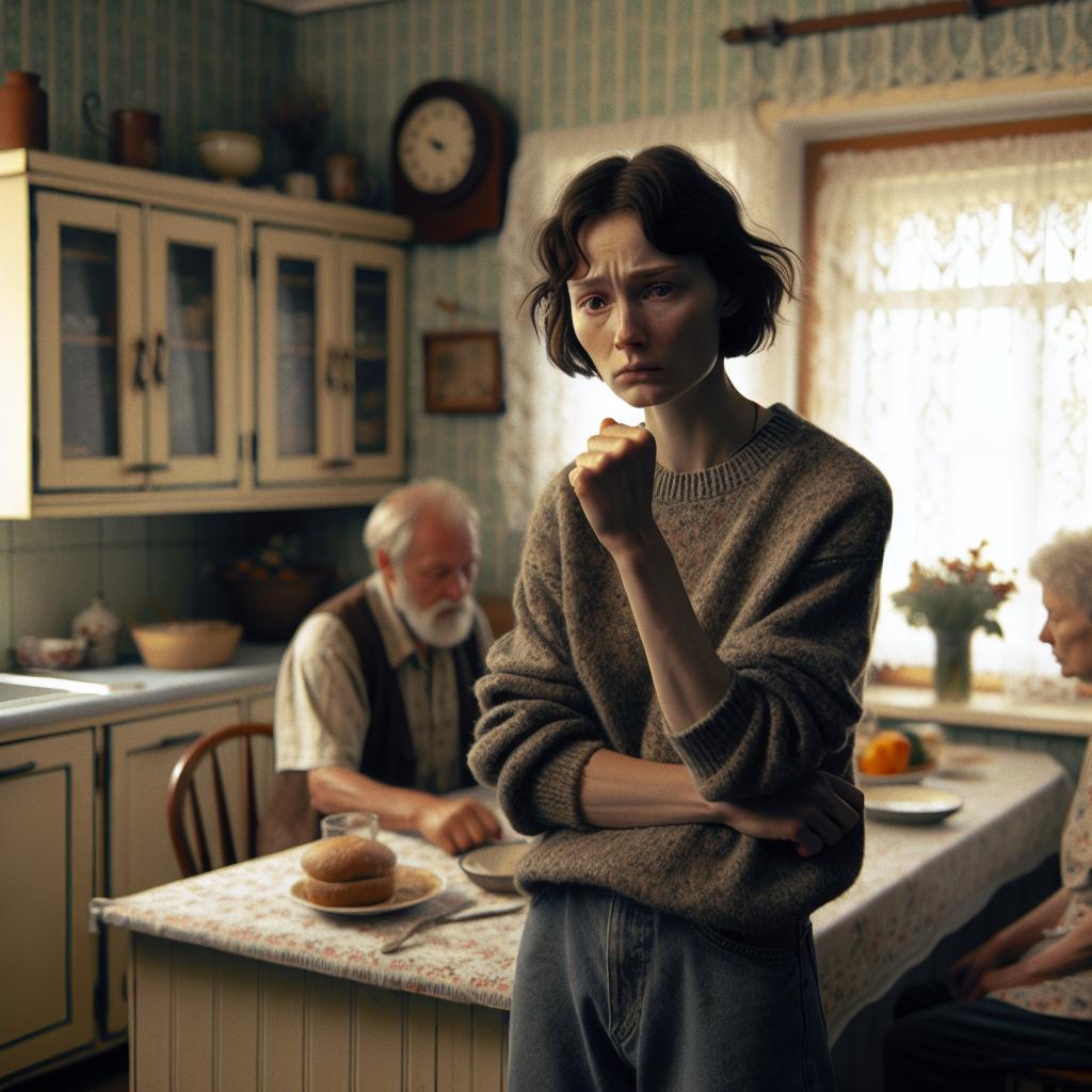 «Я же не прислуга, в конце концов!» — воскликнула Марина, почувствовав обострение конфликта с родителями из-за их требований о помощи и жертвы своей жизни ради них