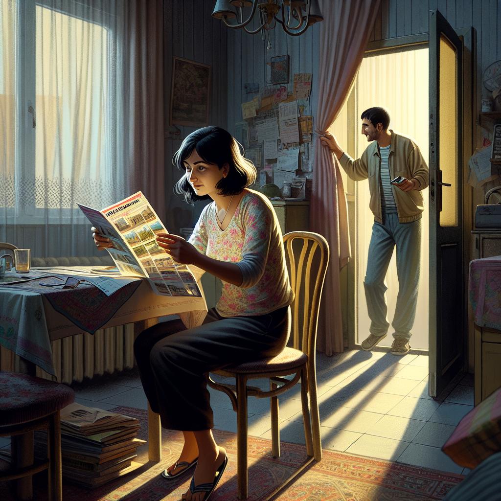 «Это моя квартира!» — воскликнула Тамара в отчаянии, увидев неожиданного агента по недвижимости у двери