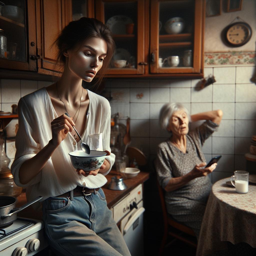 «Антонина Васильевна, вы серьёзно?» — с недоверием в голосе спросила Лариса, почувствовав, как внутри всё закипает