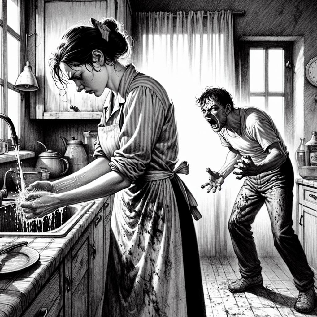 «Ты плохая жена!» — прошипел Максим, вращаясь по кухне, как раненый гусь.