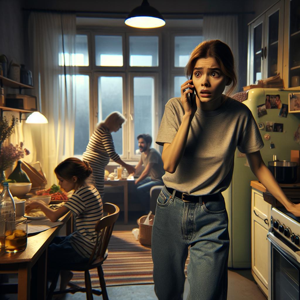 «Хватит тут мной командовать!» — воскликнула Лена, выставляя пакеты с провиантом за дверь неподобающе наглой тёти Люды