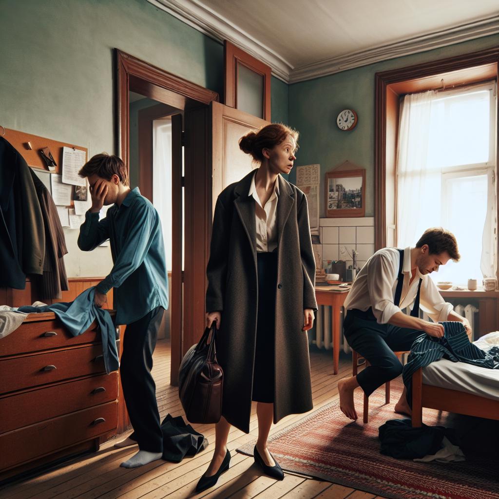 «Это не то, что ты думаешь, дорогая!» — попытался оправдаться муж, застуканный в постели с женой брата