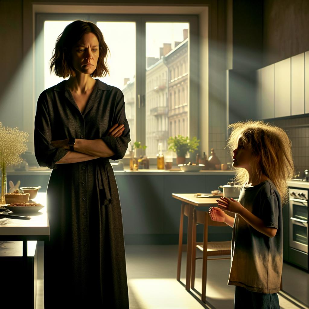 «Ты почему ребенка моего не накормила?» — вспылила Тамара, недовольная, что ее дочь вновь оказалась у соседки без присмотра