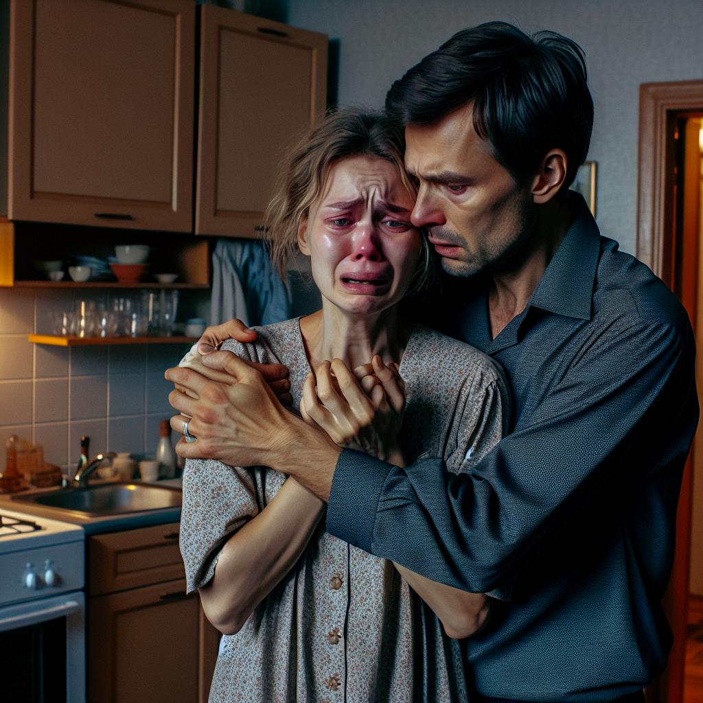 «Это дочь моя, Иринка» — опустив глаза сказал Алексей, признавшись в отцовстве