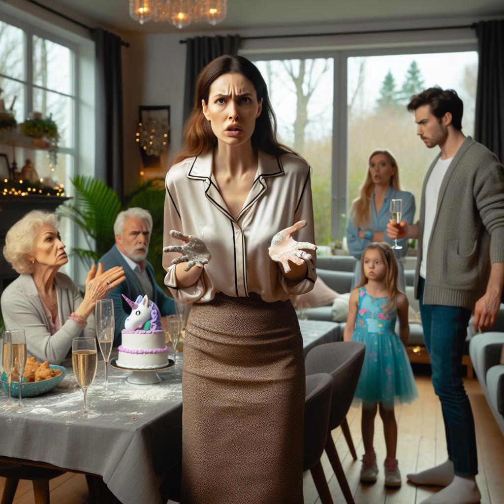 «Я больше не буду молчать, когда вы унижаете меня при гостях!» — воскликнула Марина, голос дрожал от сдерживаемой ярости посреди праздничной гостиной