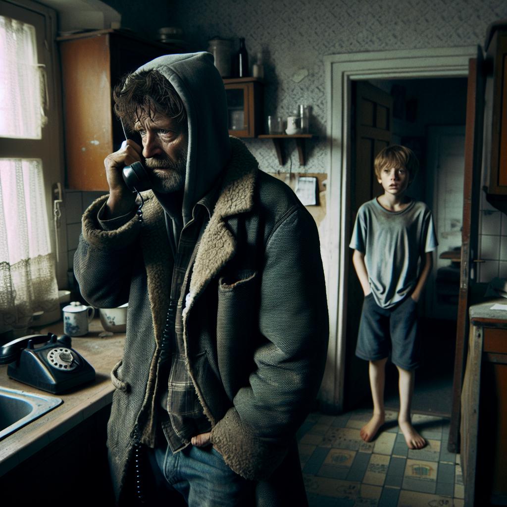 «Не уходи больше, папочка!» — завыла Люся, когда отец вновь взял её на руки и слёзы катились по его лицу