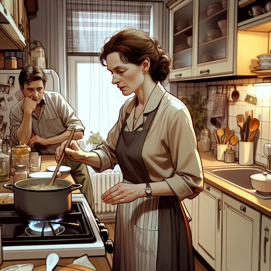 «Ты просто завидуешь собственному сыну» — упрекнула Валентина, слезы текли по её лицу, когда её страхи о будущем детей наконец вышли на свет