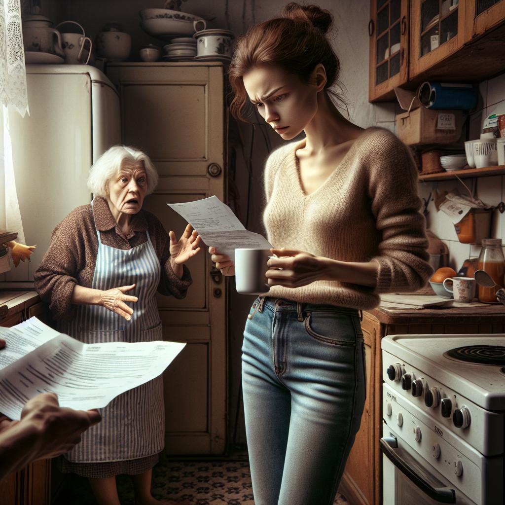 «Или твоя мать съезжает отсюда сегодня же, или я подаю на развод и раздел имущества» — поставила ультиматум Марина, требуя ухода свекрови или развода