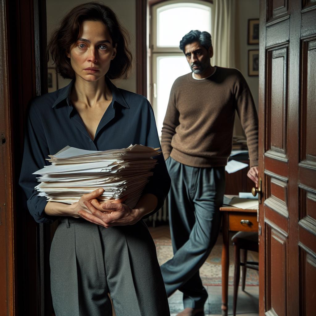 «Твоя мама переписала квартиру на твоего брата неделю назад, а ты знал об этом и молчал?» — сжимая в руках документы, спросила Марина, осознавая масштабы предательства мужа.