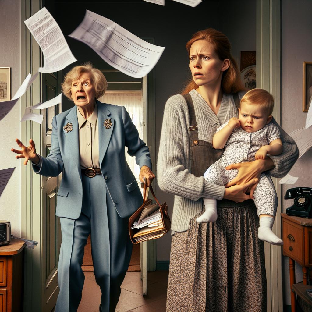 «Вот твои документы на квартиру, забирай и уходи из моего дома!» — выкрикнула Людмила Петровна, швырнув папку в лицо невестке