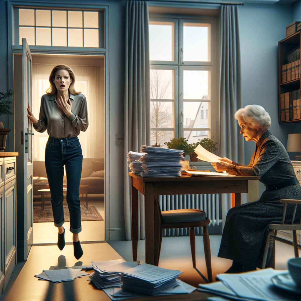 «Ключи от моей квартиры верните немедленно!» — голос Татьяны дрожал от ярости, когда она увидела свекровь, роющуюся в личных документах