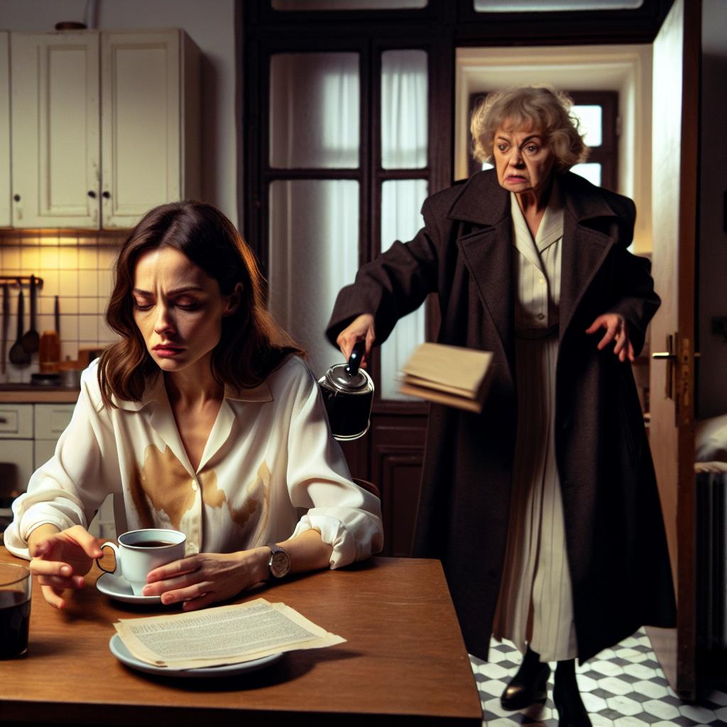 «Уходите» — тихо сказала Наташа, выставив свекровь за порог