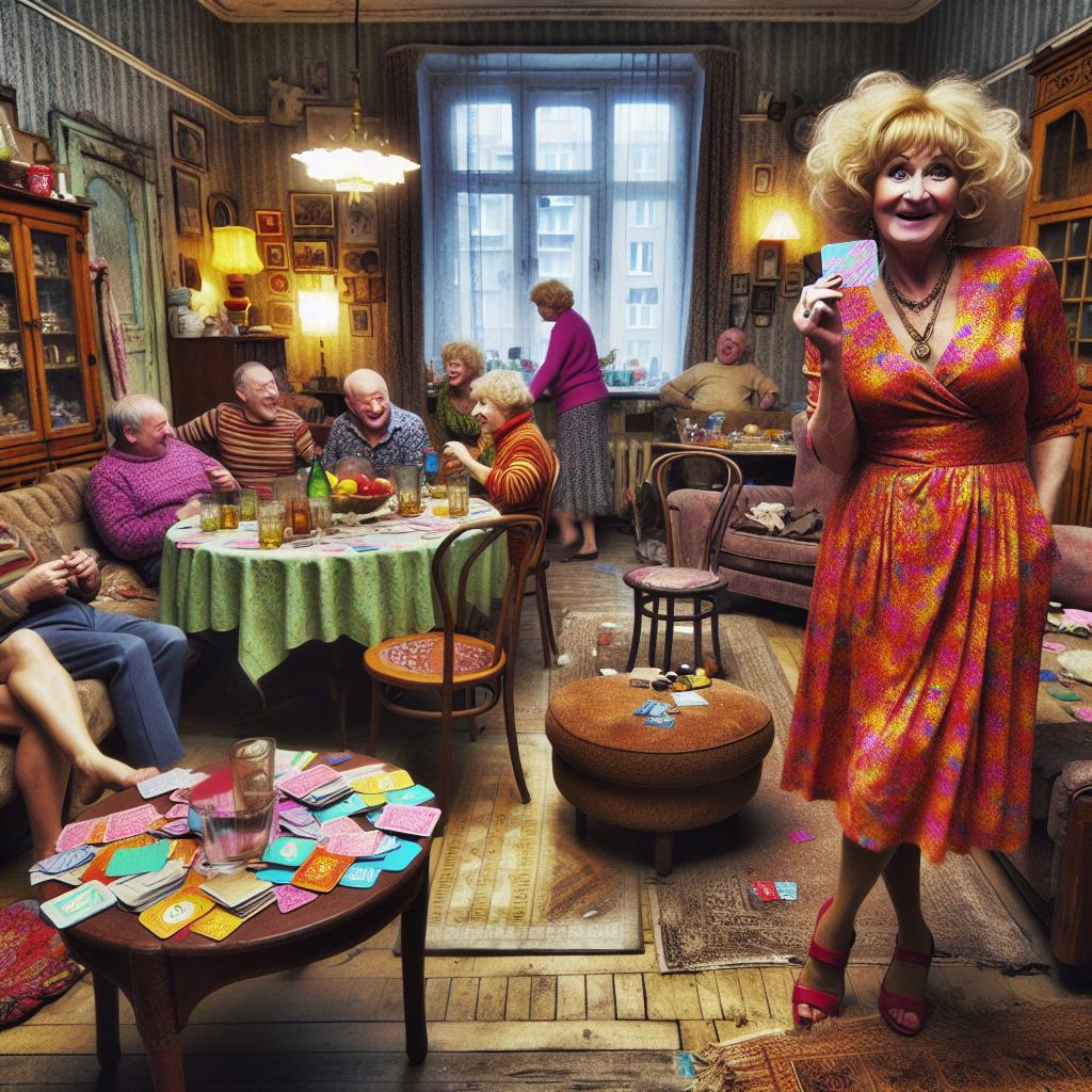 «Может, мне далеко до твоего продуманного ремонта, но зато я счастлива тут жить» — с неловкостью признала Людмила, в то время как вечер подошёл к концу.