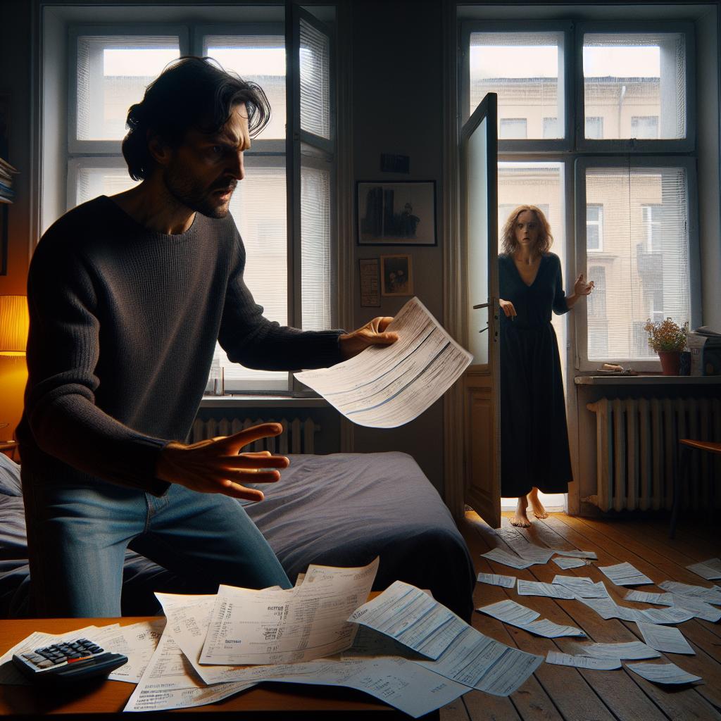 «Так вот куда деньги уходили!» — голос Светланы дрожал от сдерживаемой ярости, размахивая банковской выпиской перед лицом мужа