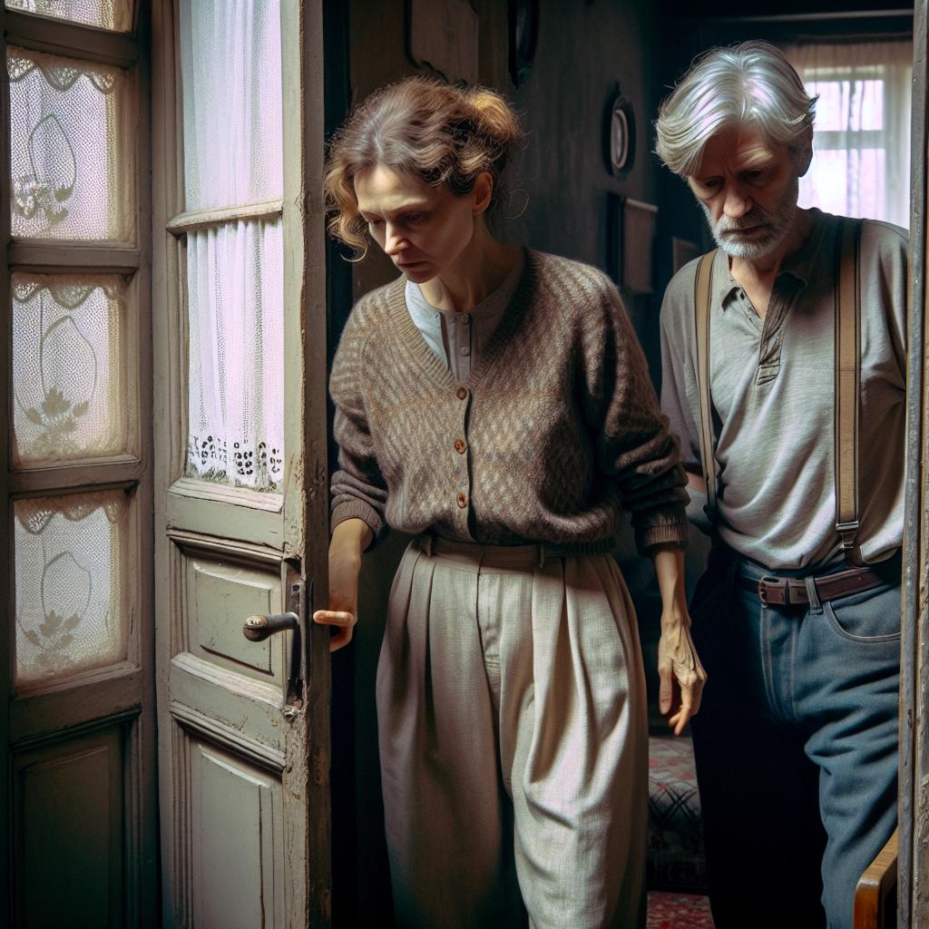 «Может быть… Давай решим вместе: пусть сарай будет общий?» — предложил Лёша, стараясь разрядить напряжение между ними