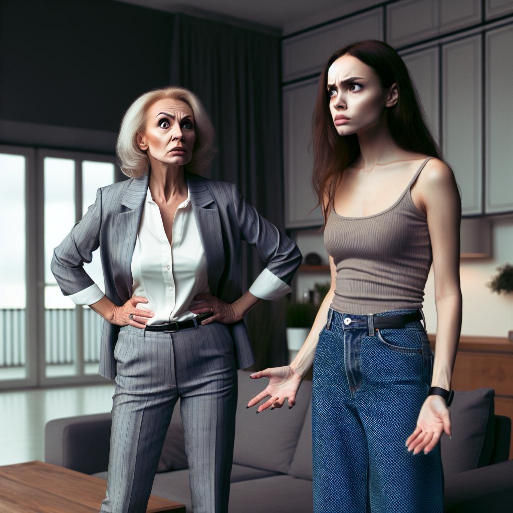 «Ты пытаешься унизить моего мужа, я не потерплю!» — заявила Даша, выступая в защиту своего супруга перед неугомонной матерью