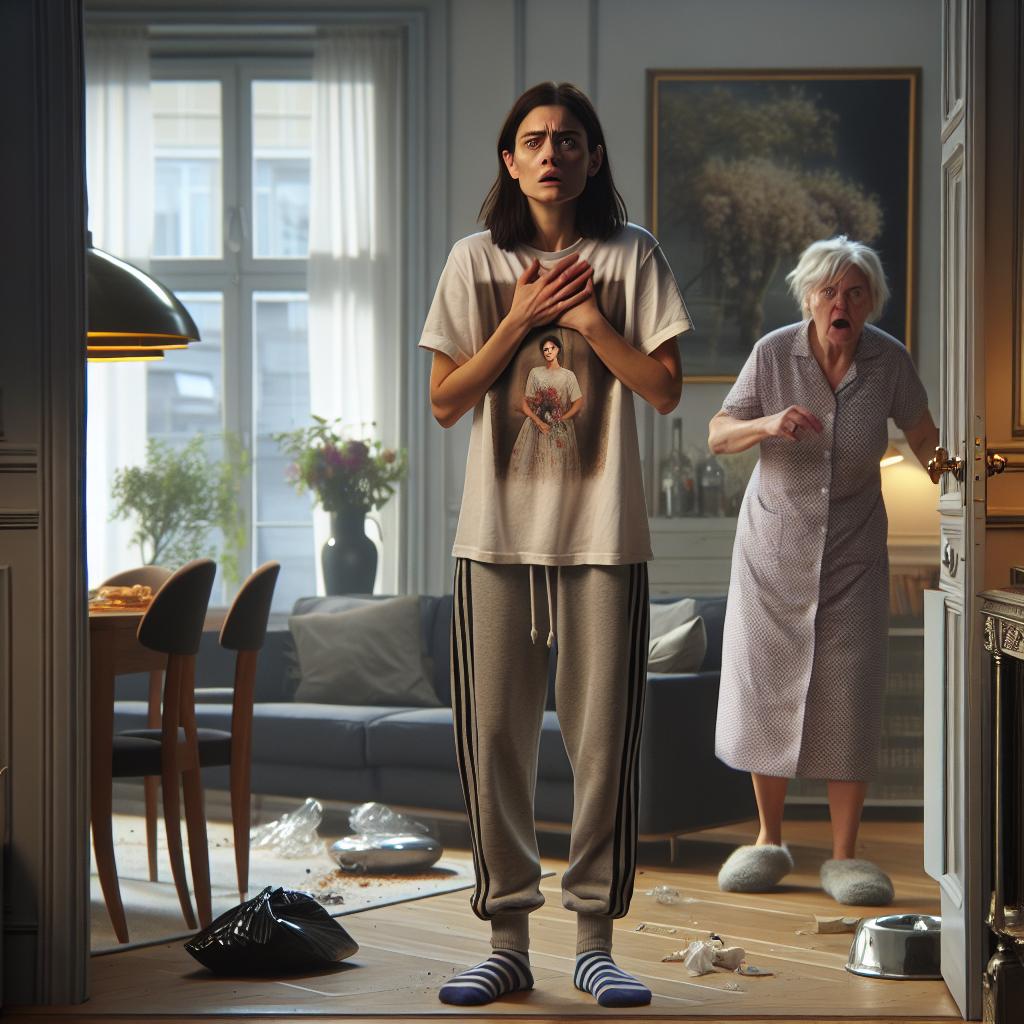 «Вы не имеете права выбрасывать наши вещи!» — воскликнула Светлана, прижимая к груди свадебную фотографию