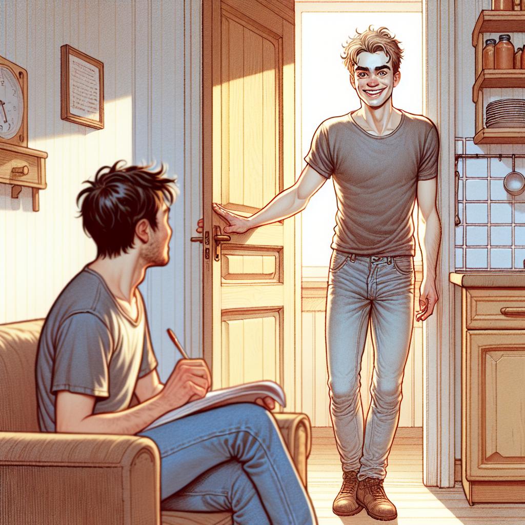 «Так выходной не только у меня. Сегодня спрос повышенный, ценник — как на перцы в январе» — с ухмылкой напомнил Вадик тёте Клаве о справедливости недоразумений среди соседей