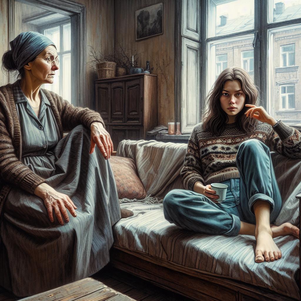 «Почему именно первый этаж?» — раздраженно спросила Светлана, подстукивая ложечкой по чашке с остывшим кофе, осознавая, что конфликт с матерью выходит на новый уровень