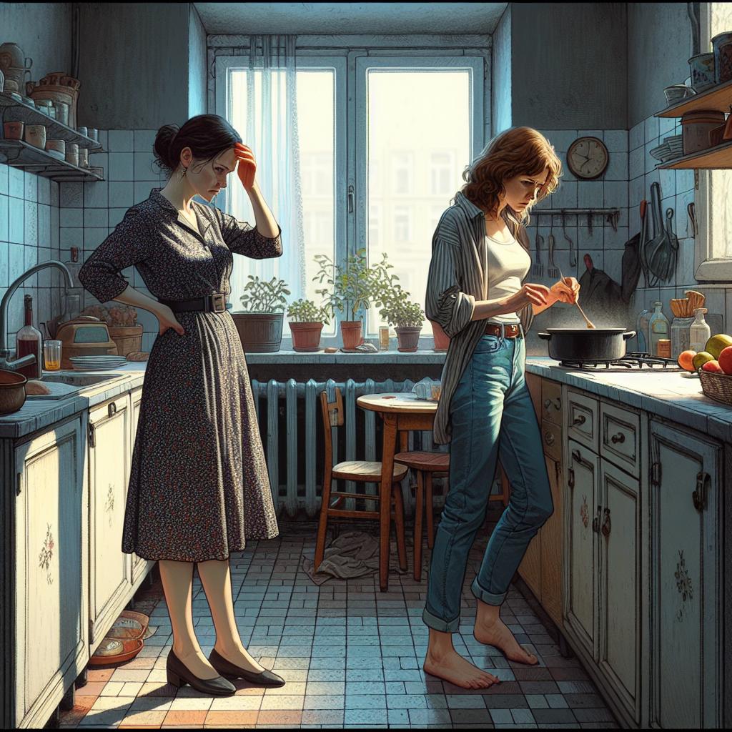 «Алексей обещал на мне жениться, осенью!» — заявила Аня, вытирая пот со лба, перед лицом его супруги, готовой к борьбе за свое счастье