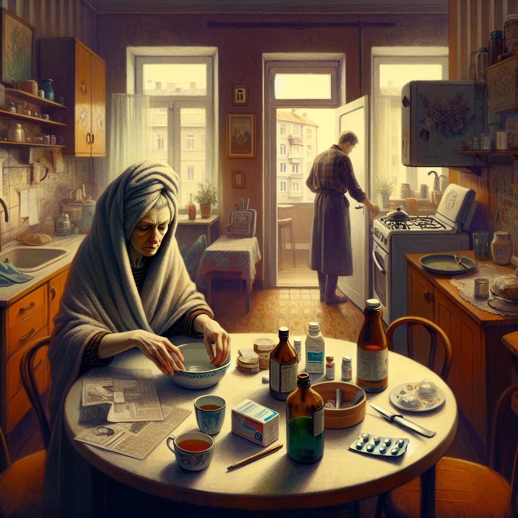 «Ты бы хоть подумал о нас» — с сердитом упреком сказала Анна, когда Павел решил взять мать к ним на время