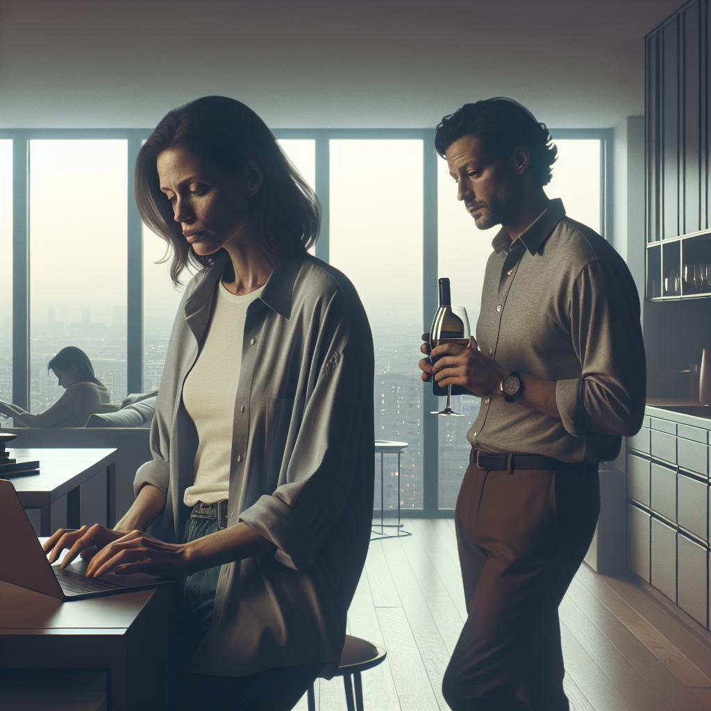 «Ты хочешь стать моей "половинкой"?» — резко воскликнула она, вызывая замешательство и глубокие размышления в его глазах