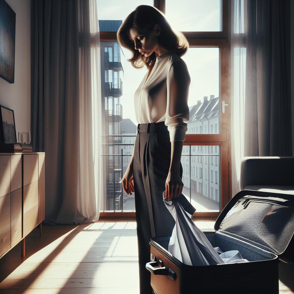 «Нет, Артём, ты уезжаешь. Я не намерена продавать дом моей бабушки!» — с силой захлопнула чемодан Александра, понимая, что не сдвинется с места