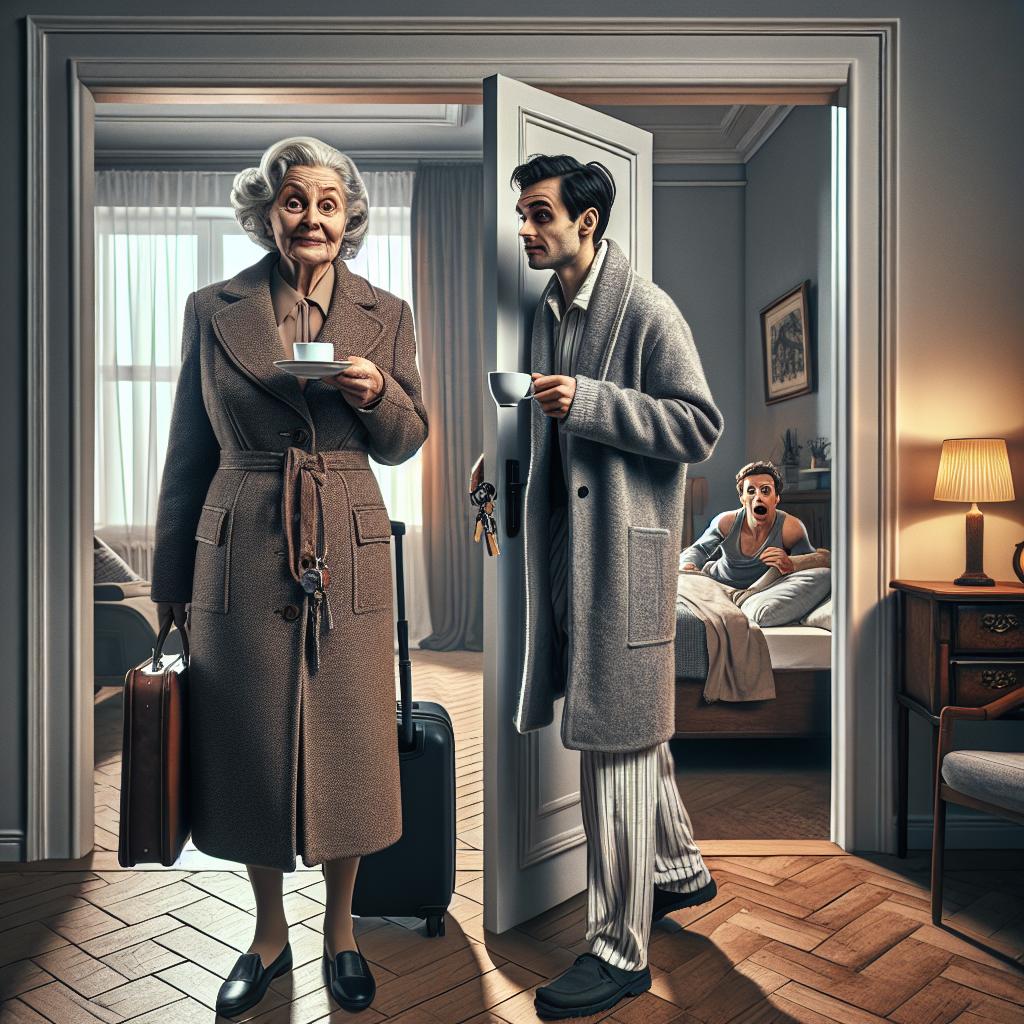 «Я переезжаю к вам. Навсегда» — провозгласила свекровь на пороге с чемоданом и связкой ключей в руках