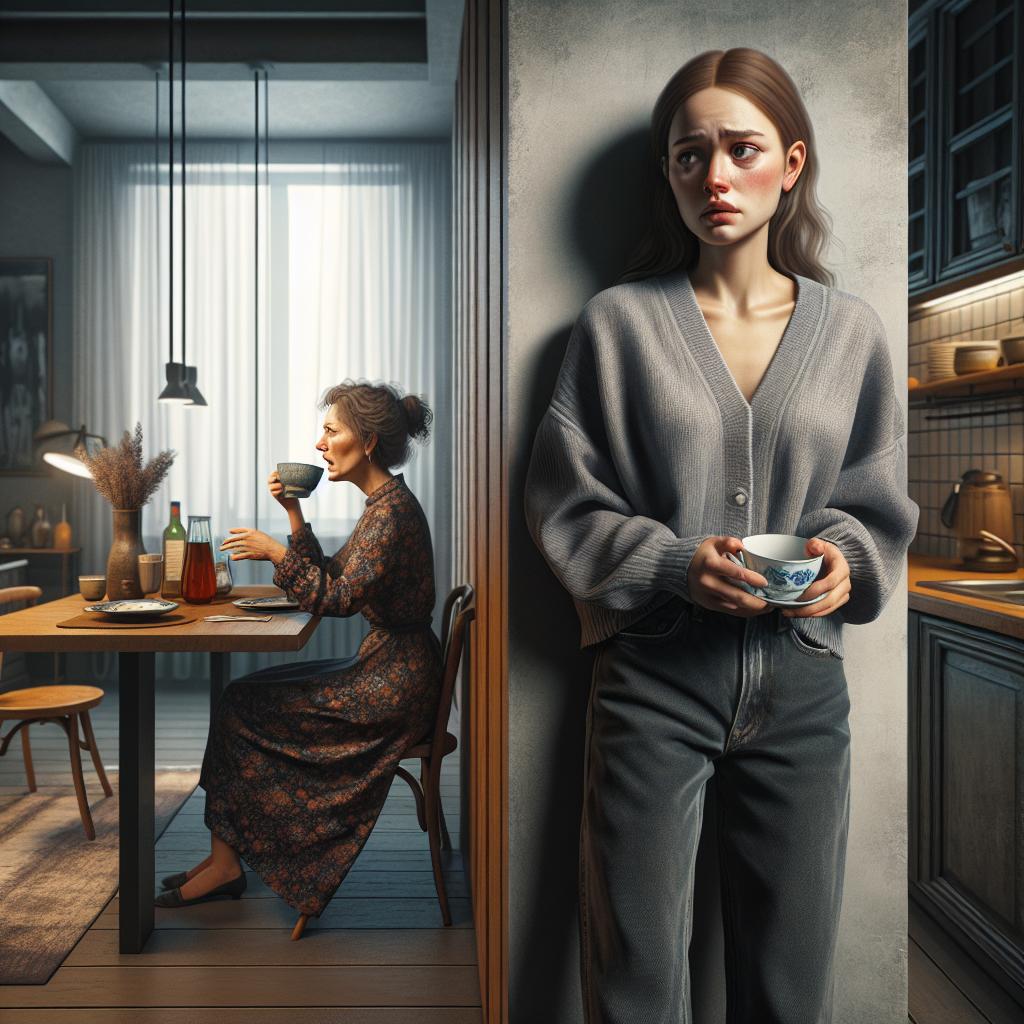 «Я всё слышала, Валентина Петровна. Каждое ваше слово про то, что я недостойна вашего сына» — произнесла Марина с холодной решимостью, разоблачая интриги свекрови за праздничным столом