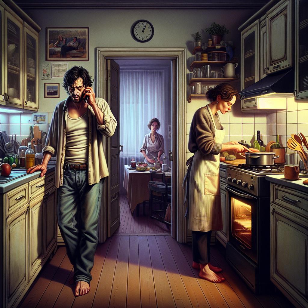 «Мама, давай поговорим, нам нужно установить некоторые правила» — твёрдо сказал Дмитрий, не пуская её в квартиру