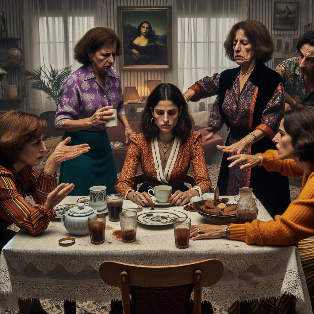 «А как же дети, которым негде нормально жить?» — с вызывающим вызовом спросила Лариса, поднимая накал семейного конфликта