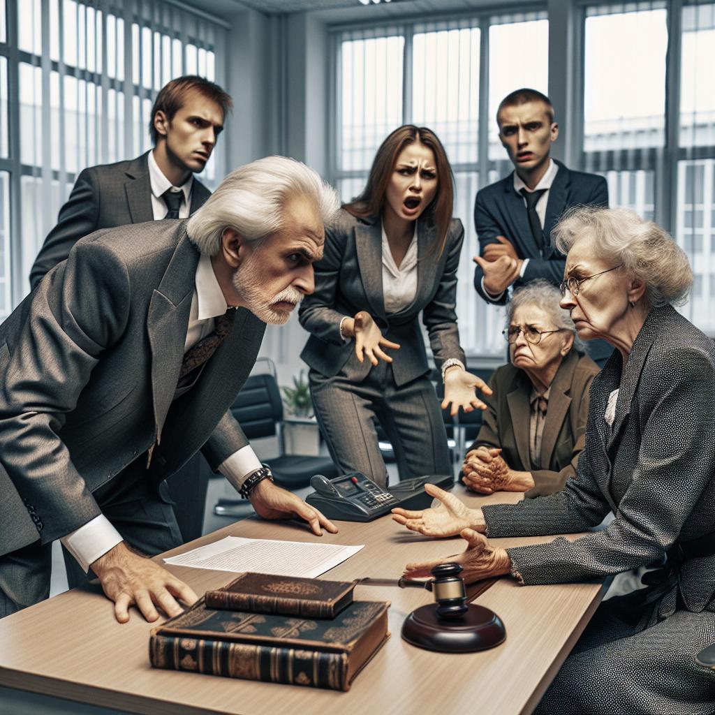 «Ты втёрлась в доверие к старику!» — прошипела Галина Петровна, тыкая пальцем в невестку