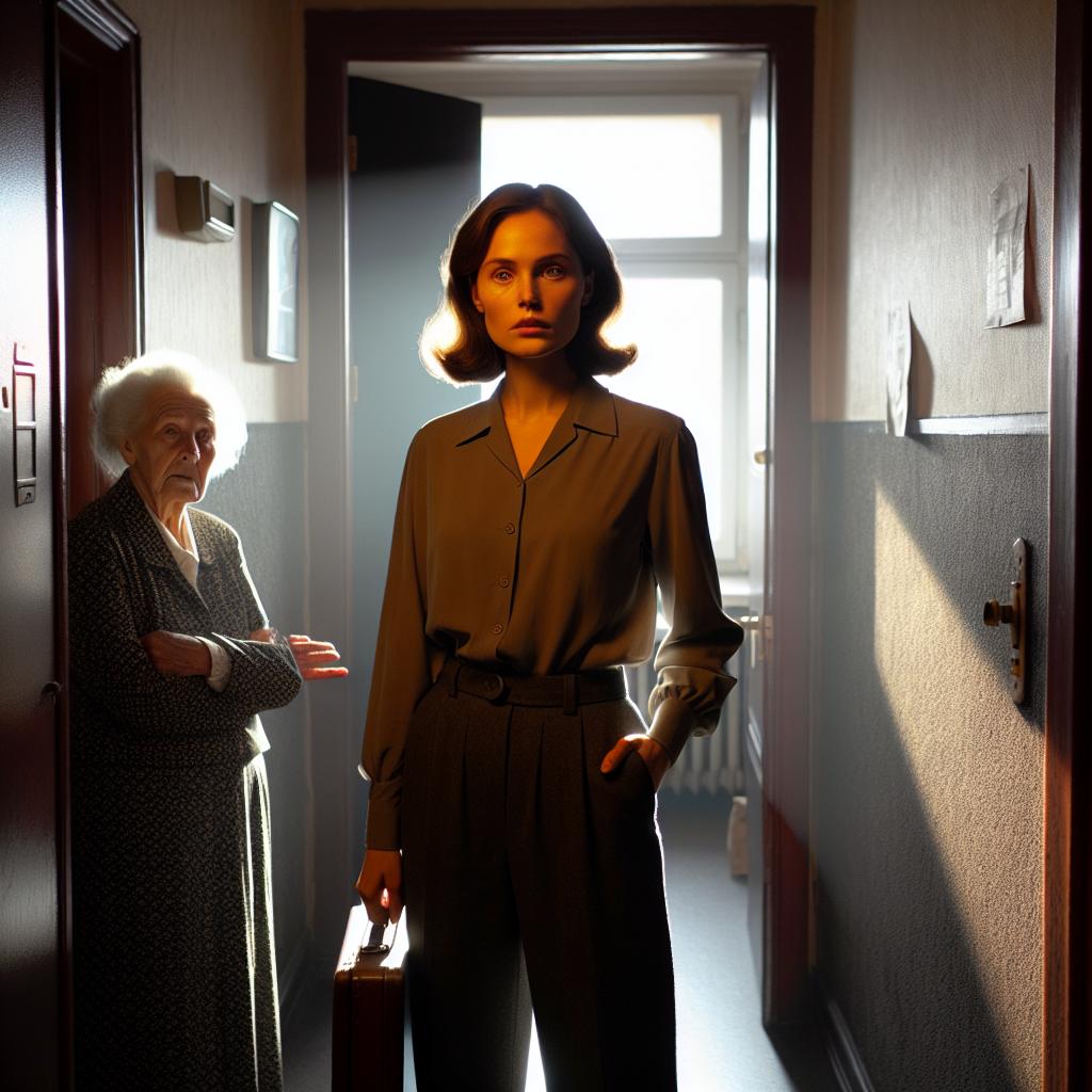 «Зачем вы пришли в мой дом без приглашения?» — с вызовом спросила Марина, преградив путь свекрови с нотариусом, готовой забрать их квартиру