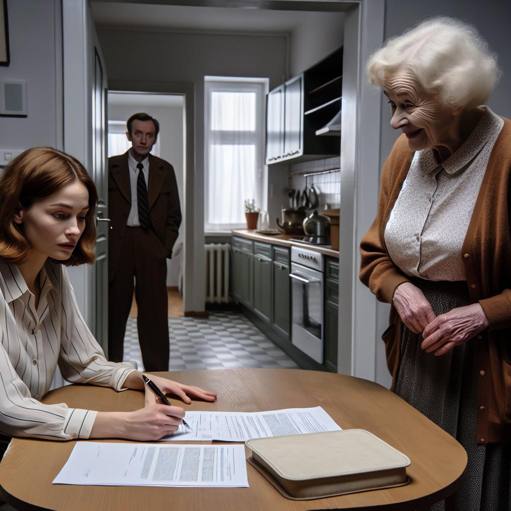 «Ты знал, да? Знал, что это договор дарения?» — с упрёком спросила Наталья, увидев, что муж отвёл взгляд