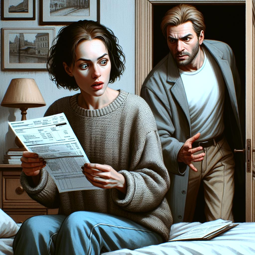 «Ты больше года переводишь деньги своей матери?» — возмущённо спросила Валентина, сжимая в руках банковскую выписку