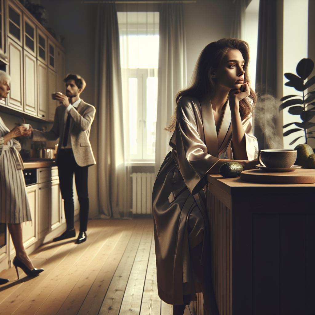 «Я говорю о том, сколько он получит при разводе с тобой» — произнесла свекровь с ледяной уверенностью, не подозревая, что её слова заставят Катю взять ситуацию под полный контроль