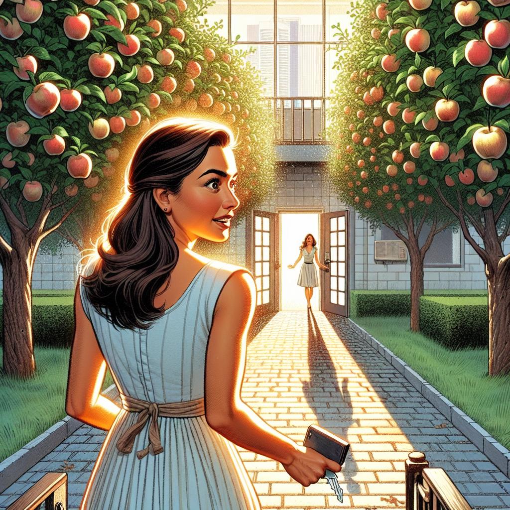 «С кем ты говорил?» — едва сдерживаясь, спросила Жанна, стоя на пороге кухни с холодным треволнением в сердце