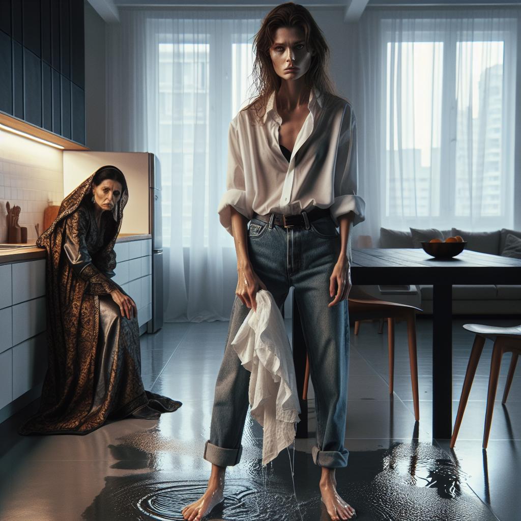 «Не смей так со мной разговаривать!» — с гневом в голосе прокричала свекровь, заставив соседей затаить дыхание