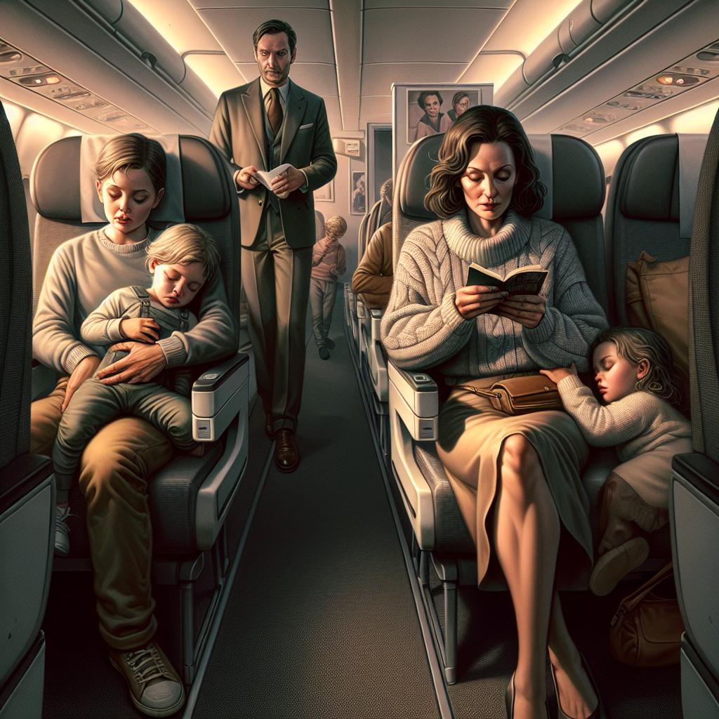 «Благородство — это когда мужчины не бросают жен и детей позади» — спокойно ответила Софи в зоне выдачи багажа, выпрямившись перед свекровью