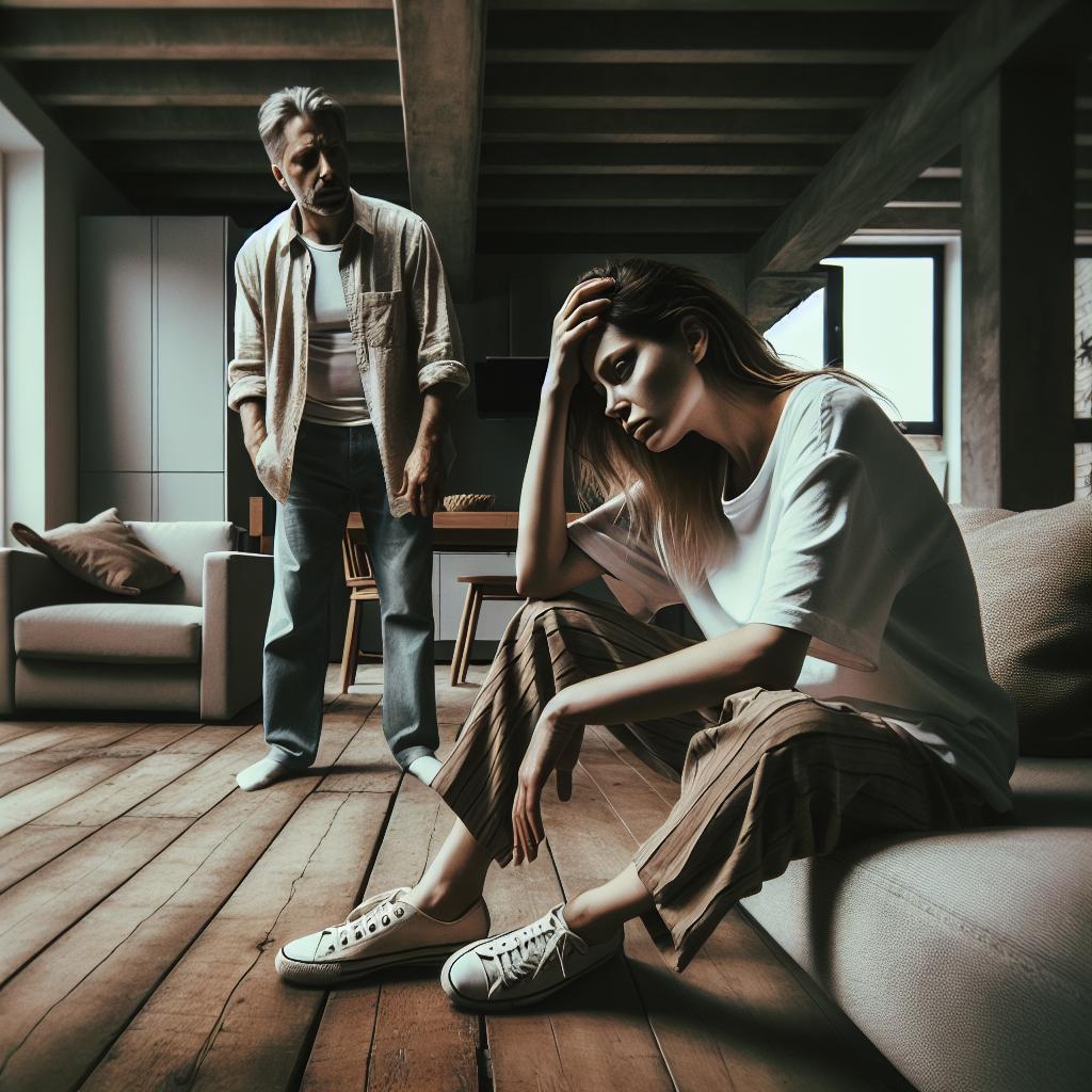 «Дим, ты серьезно? Мы только закончили ремонт!» — воскликнула Алина, присаживаясь на подлокотник нового дивана, перед лицом неожиданного приглашения мужа для сестры