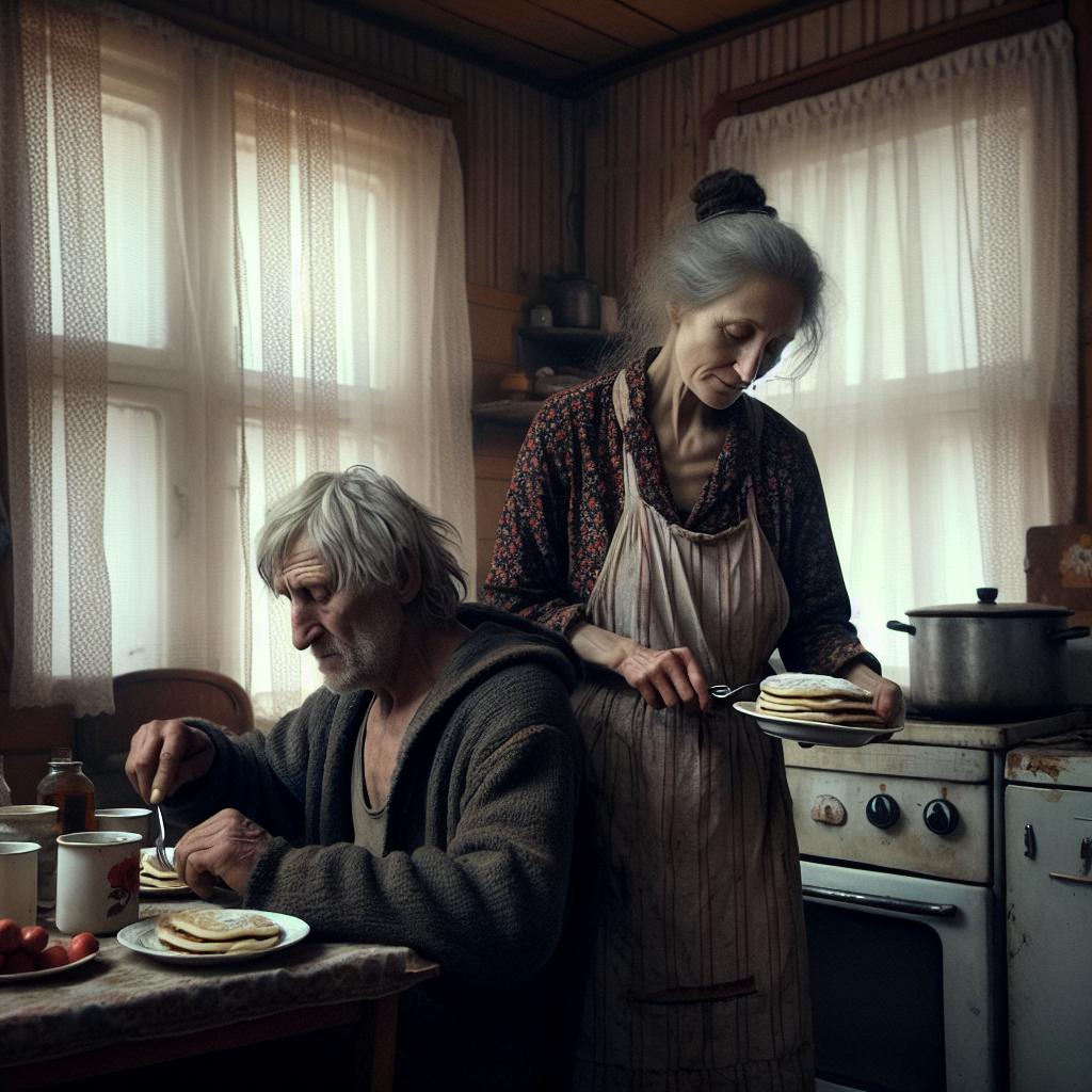 «Степан!» — вскрикнула Тамара, уткнулась лицом в бок мужа и зарыдала