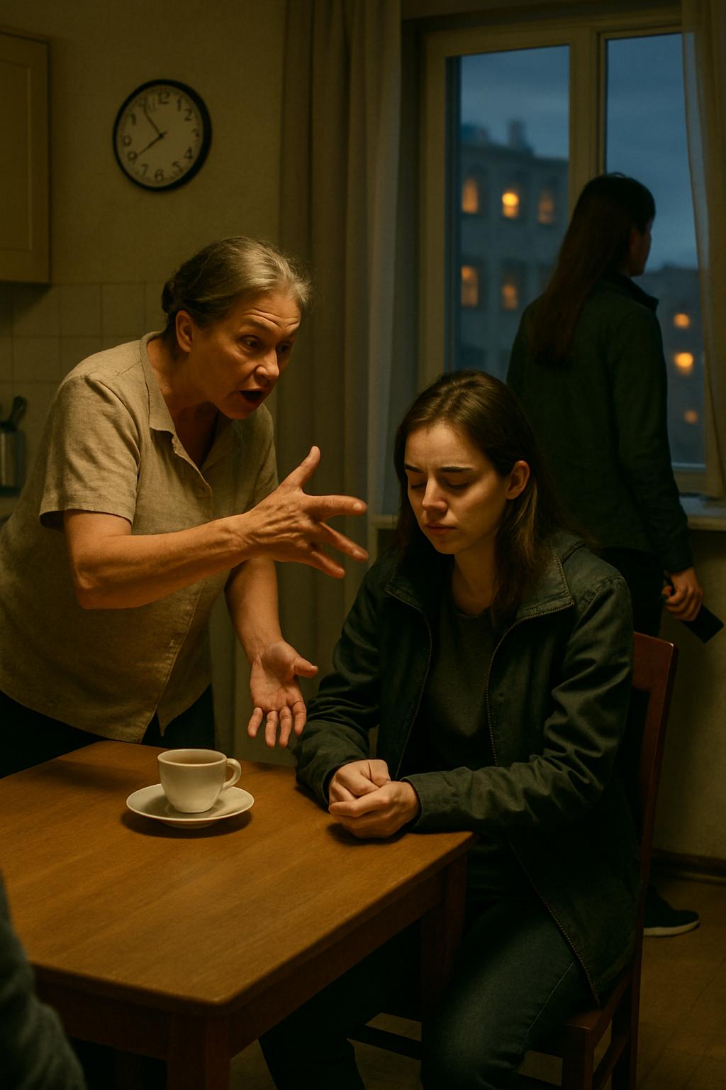 «Если ты оформляешь на себя — считай, семьи у вас больше нет» — холодно заявила Светлана Петровна, поставив ультиматум после спора о квартире