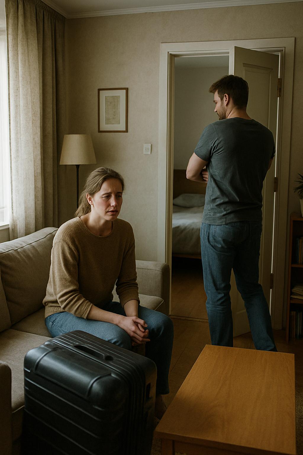 «Ты здесь никто» — холодно бросил Олег, выгоняя Настю из их квартиры