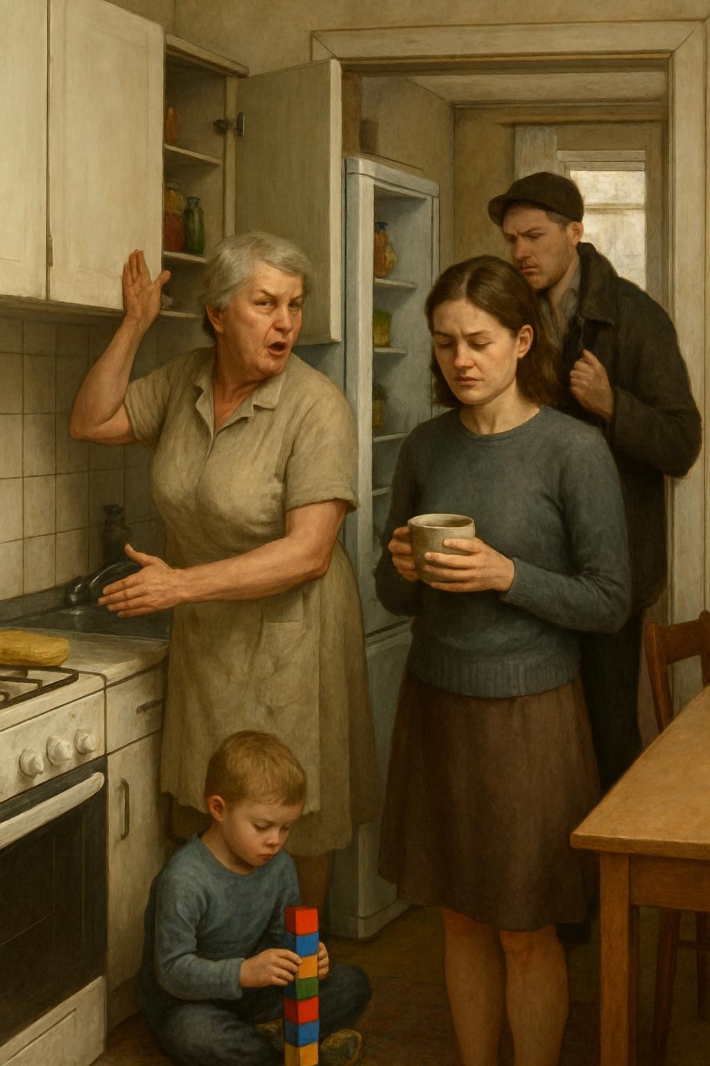 «Мы уходим. Сегодня» — твёрдо сказала Алина, взяв Мишу на руки и выйдя из квартиры