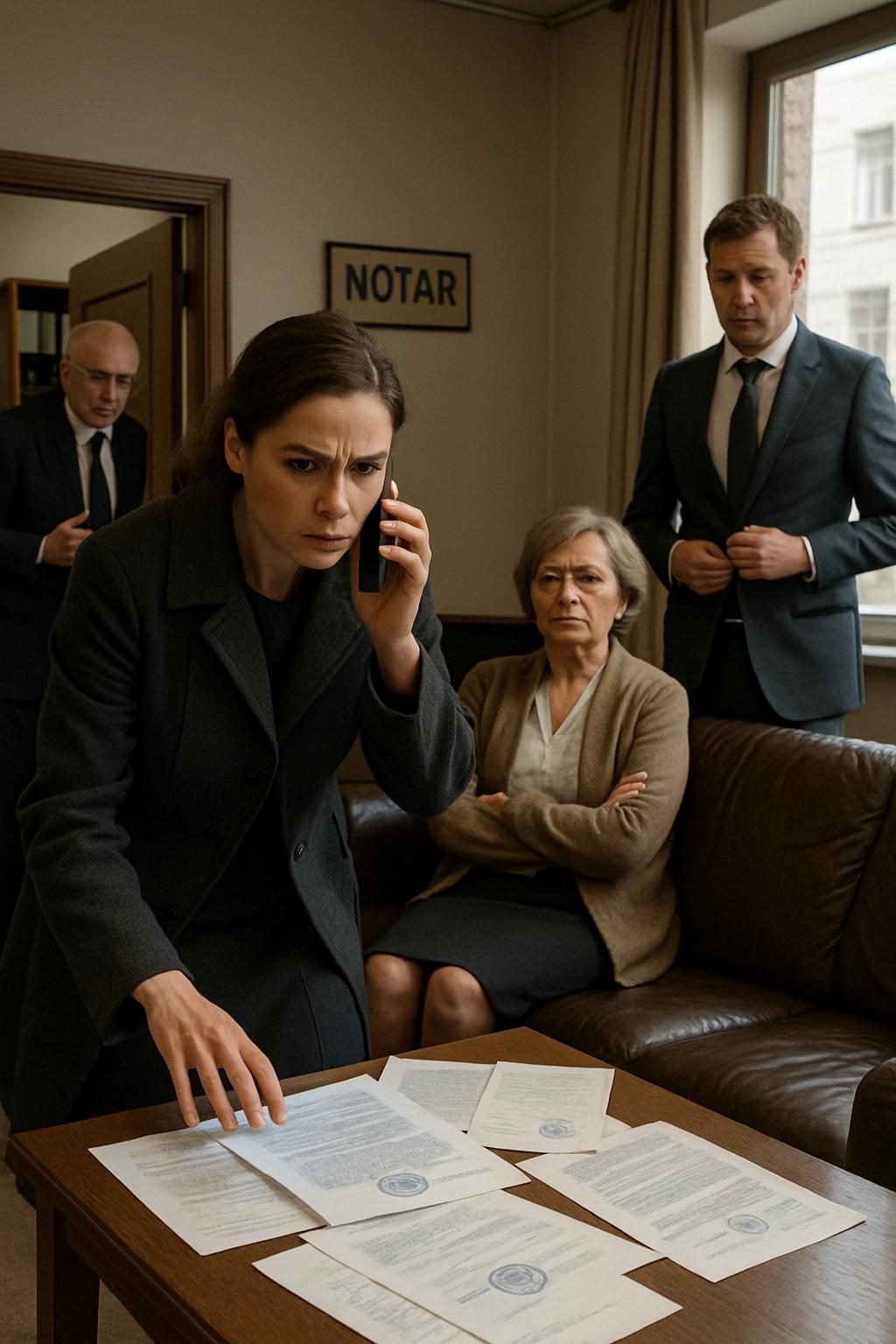«То есть вы просто решили выкинуть меня на улицу?» — с болью и стальной решимостью спросила Татьяна в нотариальной конторе