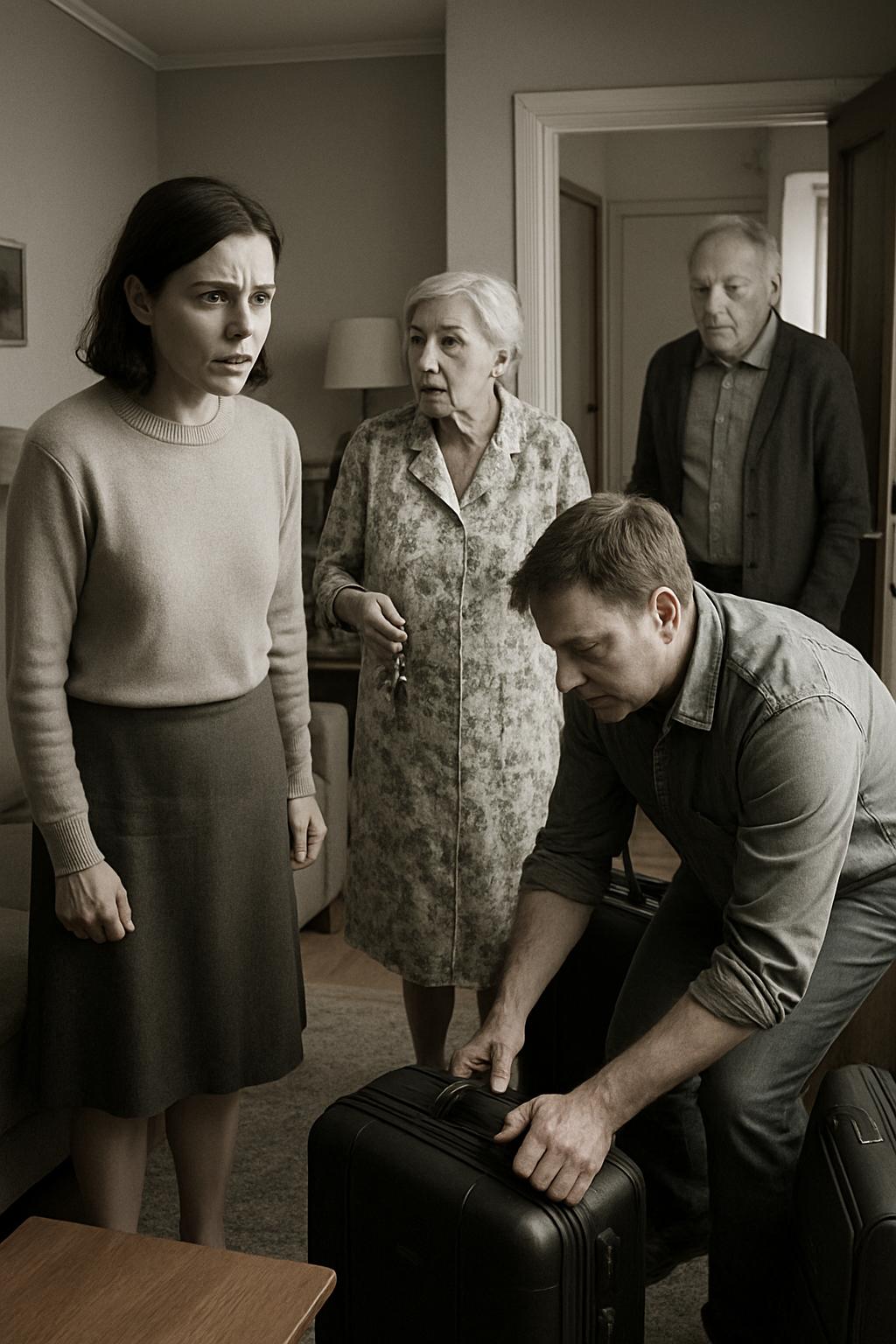 «Я ухожу» — спокойно сказала Надежда и закрыла за собой дверь