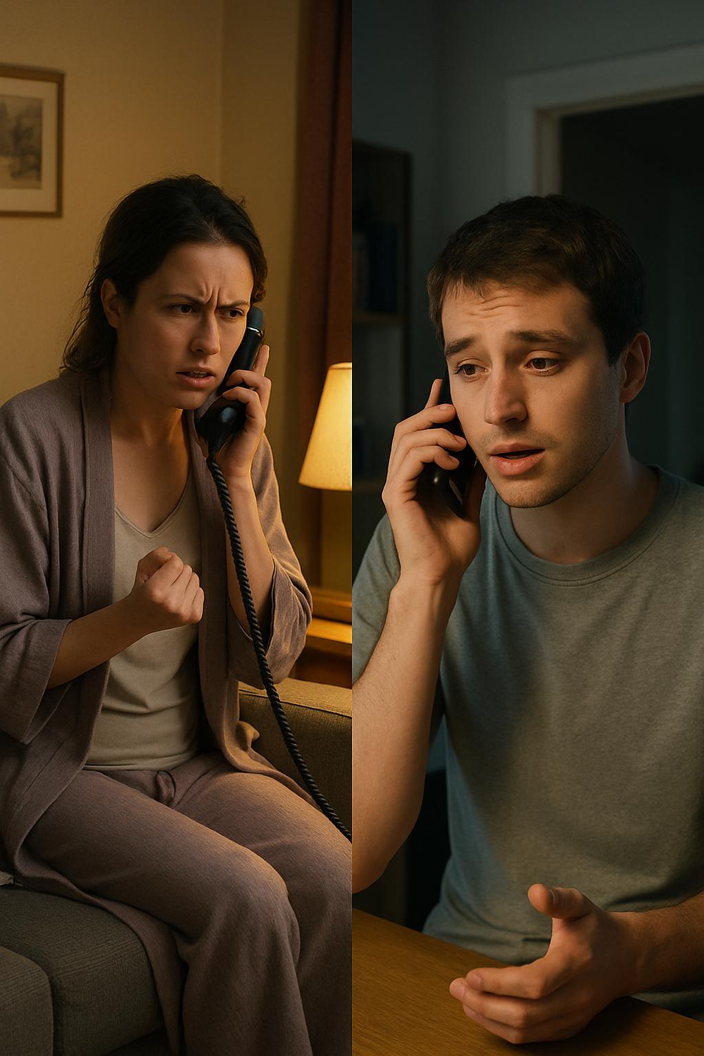 «Не кладите трубку, иначе мне будет плохо» — умоляюще сказал незнакомец