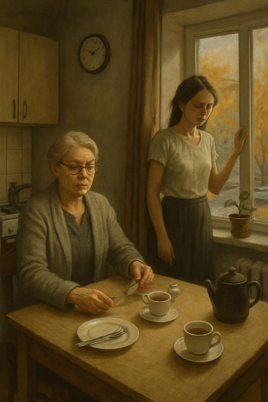 «Просто не хочу» — твёрдо сказала Лена, мать выхватила чемодан и ушла